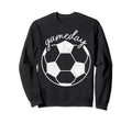 Soccer Player Gameday Coach Sports Sweatshirt - Graphic Print Men Women - T-Shirt, Sweatshirt, Hoodie