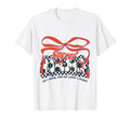 Soccer Mom Game Day Checkered Coquette Bow T-Shirt - Graphic Print Unisex - T-Shirt, Sweatshirt, Hoodie