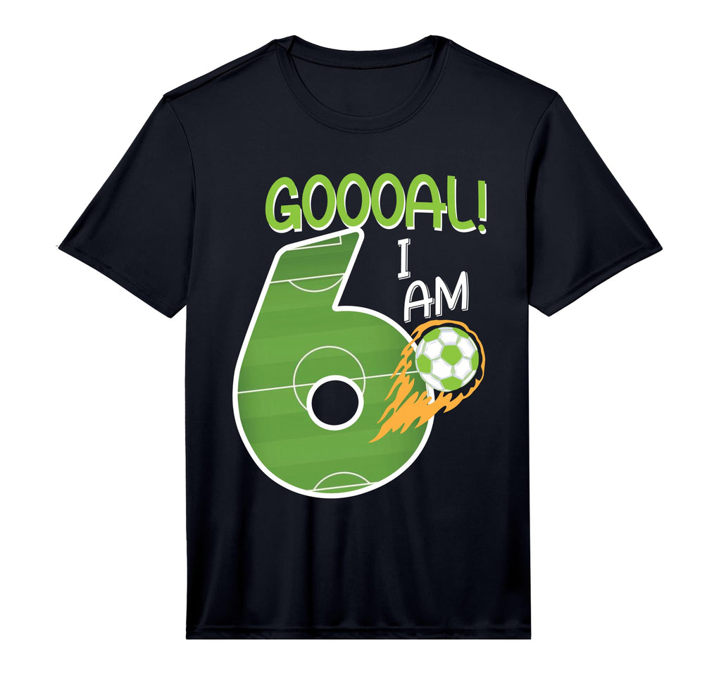 Soccer Im 6 Years Old Birthday T-Shirt - Minimalist Print for Adults - T-Shirt, Sweatshirt, Hoodie