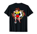 Dabbing Soccer Ecuador Jersey Floral T-Shirt - Streetwear Style Men Women - T-Shirt, Sweatshirt, Hoodie