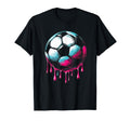 Soccer Ball Drip T-Shirt - Aesthetic Graphic Men Women - T-Shirt, Sweatshirt, Hoodie