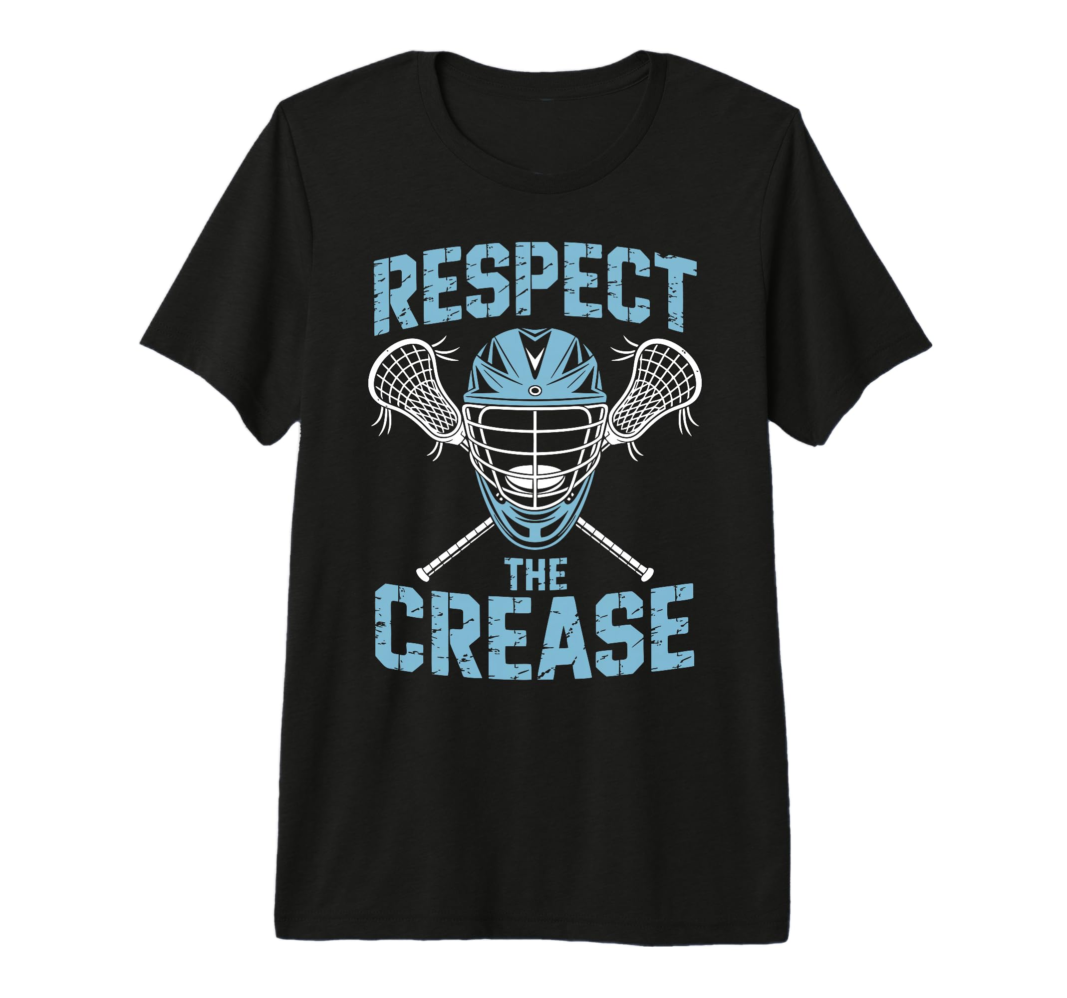 Lacrosse Goalie Crease Lax Goalkeeper T-Shirt - Trendy Graphic for Adults - T-Shirt, Sweatshirt, Hoodie