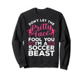 Funny Soccer Art Soccer Player Sport Sweatshirt - Unique Graphic Men Women - T-Shirt, Sweatshirt, Hoodie