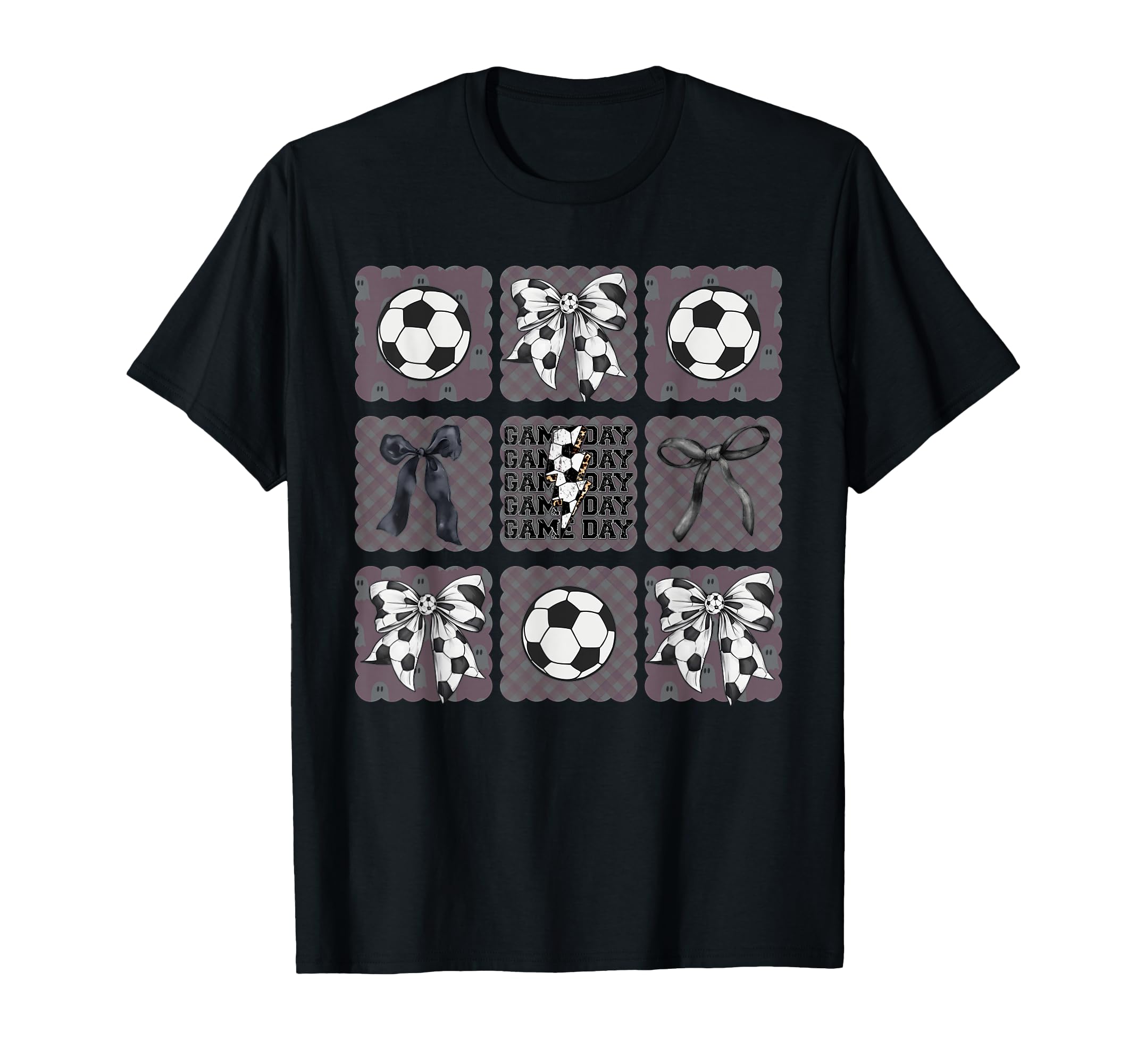 Coquette Bow Preppy Soccer T-Shirt - Fun Novelty Design for Adults - T-Shirt, Sweatshirt, Hoodie