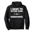 Vhs Video Cassette Tape Collector Hoodie - Unique Graphic for Adults - T-Shirt, Sweatshirt, Hoodie