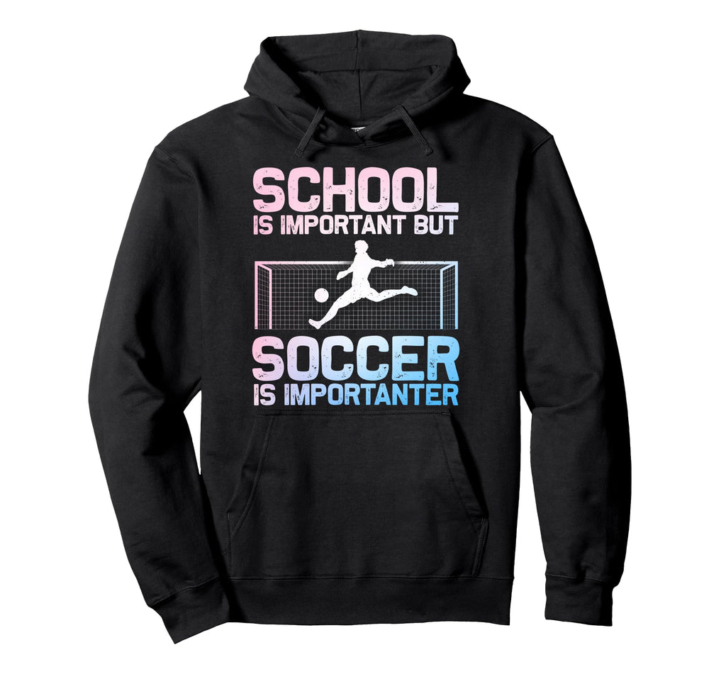 Funny Soccer Art Gag Soccer Player Hoodie - Aesthetic Graphic Men Women - T-Shirt, Sweatshirt, Hoodie