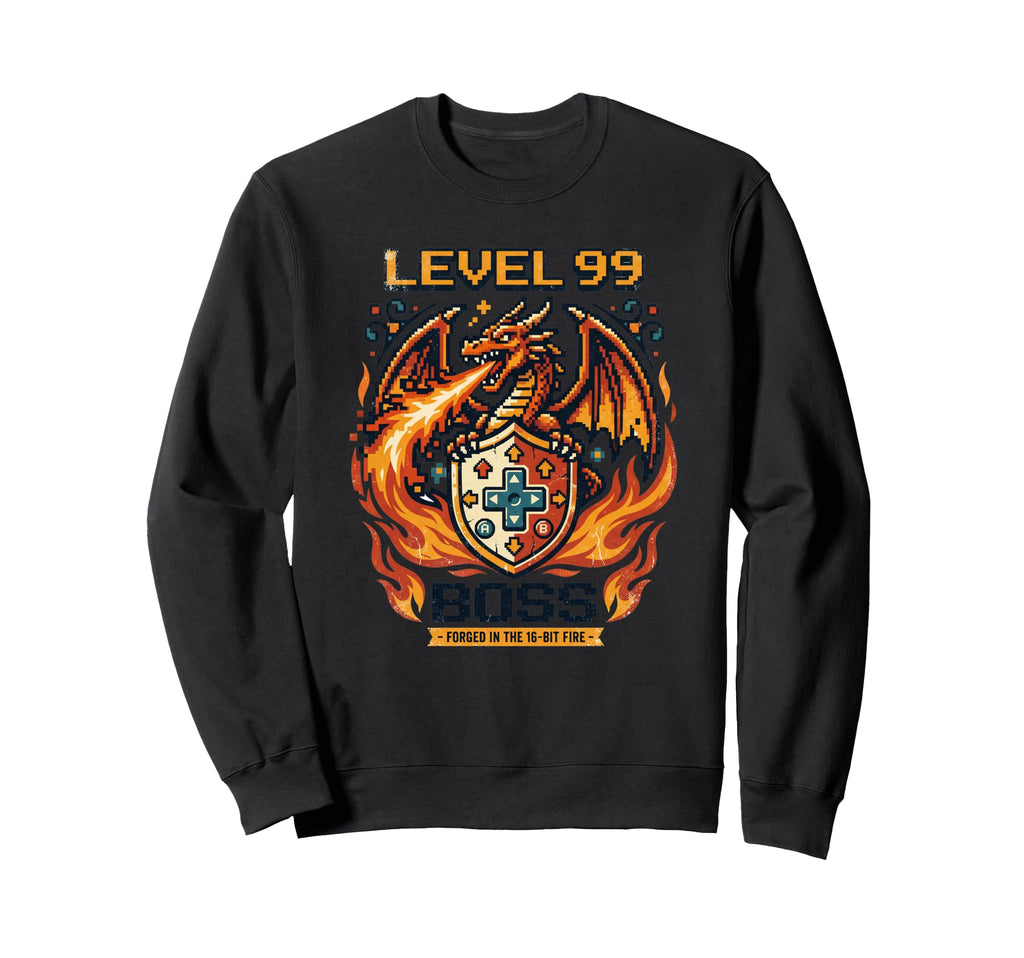 Video Game Gaming Arcade 80S Sweatshirt - Casual Everyday Wear Men Women - T-Shirt, Sweatshirt, Hoodie
