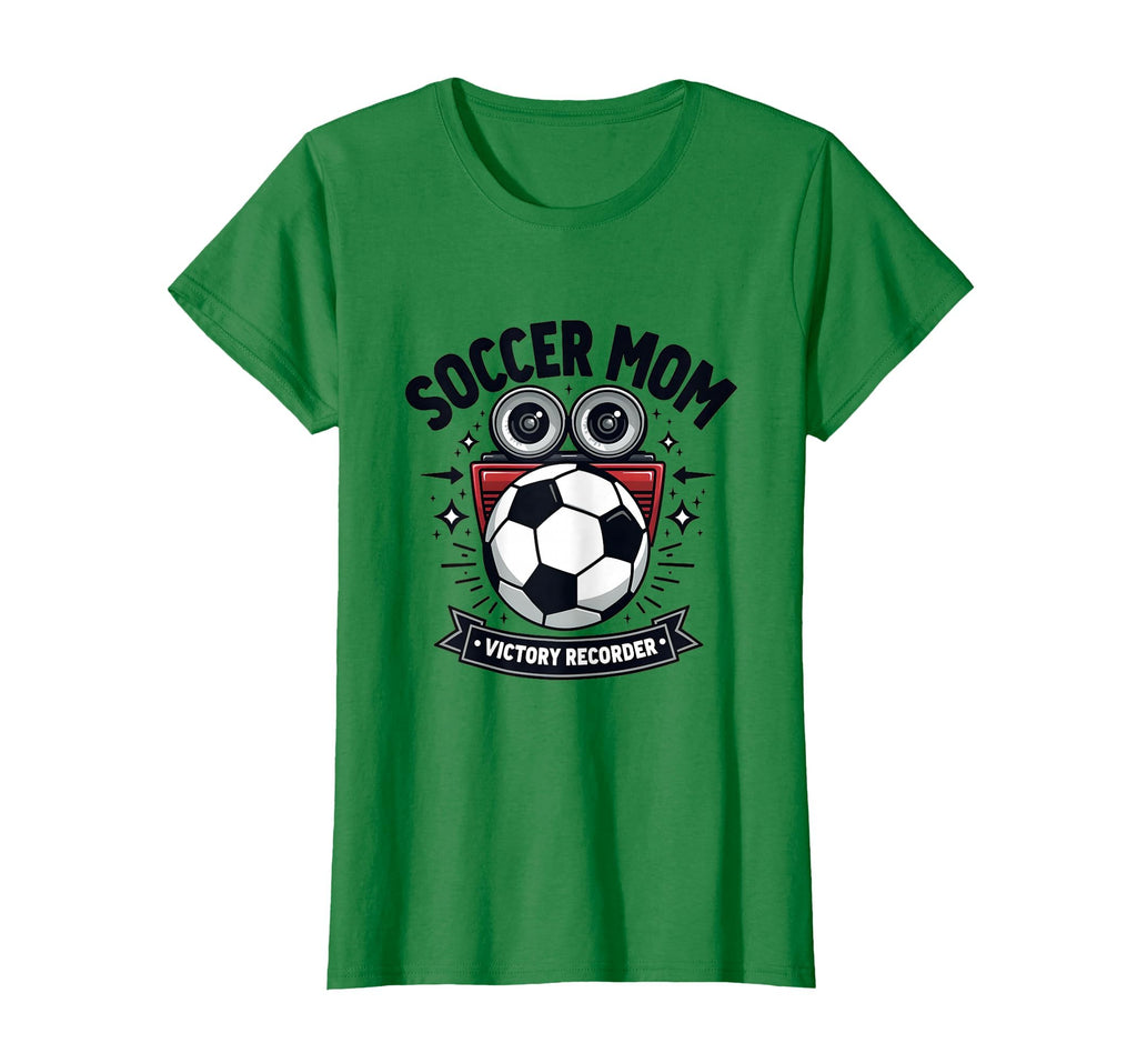 Soccer Mom Victory Recorder Proud Parent T-Shirt - Graphic Print for Adults - T-Shirt, Sweatshirt, Hoodie