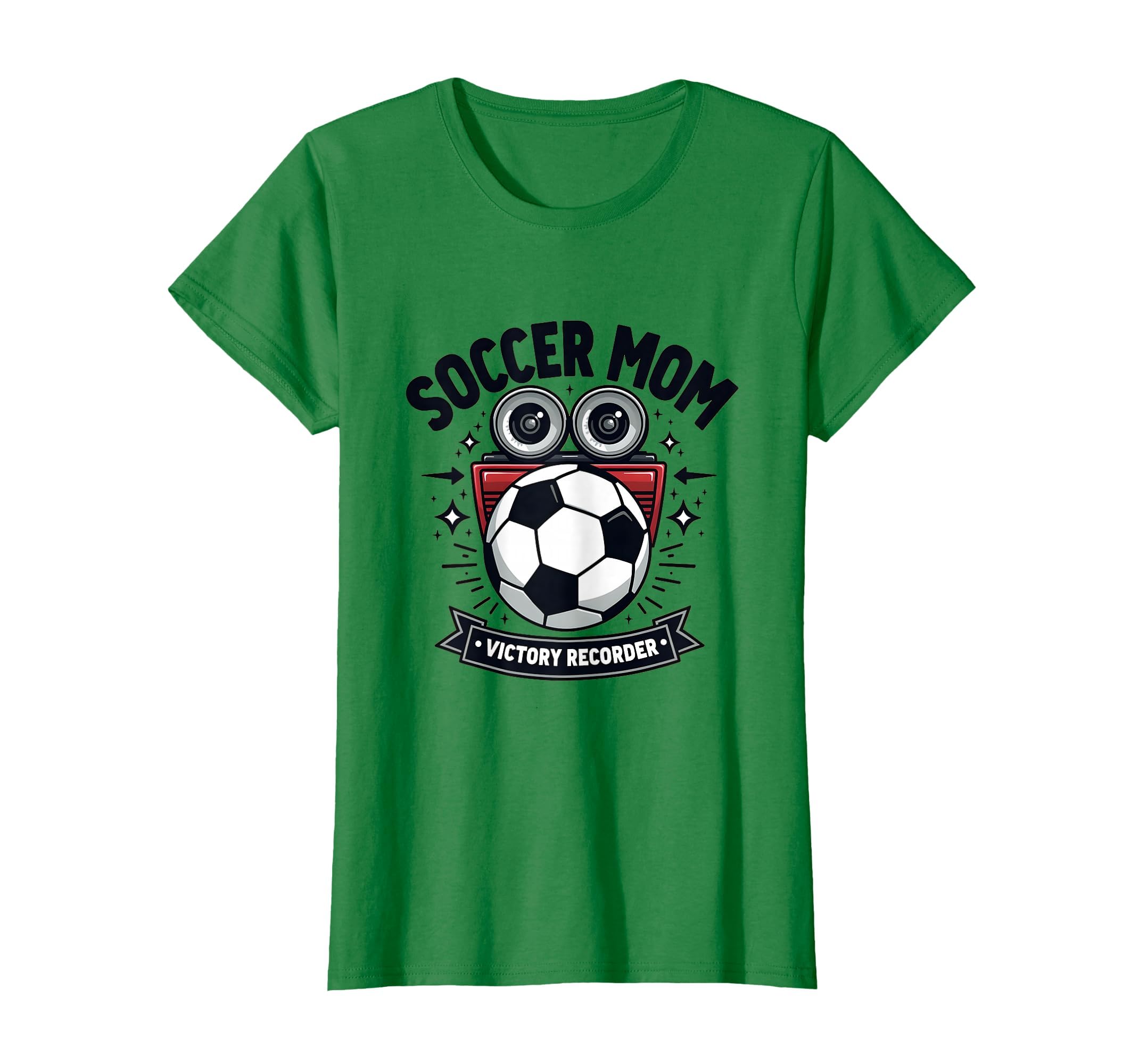 Soccer Mom Victory Recorder Proud Parent T-Shirt - Graphic Print for Adults - T-Shirt, Sweatshirt, Hoodie