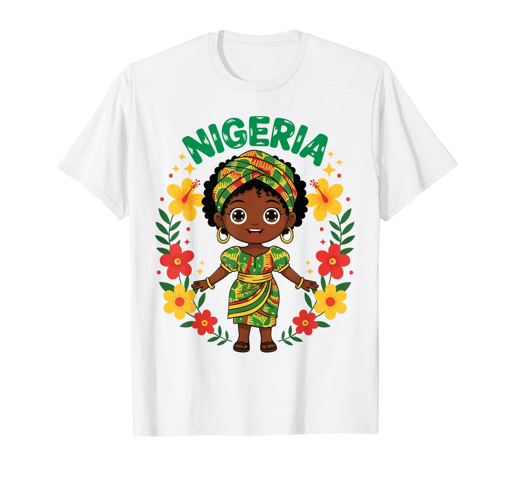 Nigeria Nigerian Traditional Dress T-Shirt - Unique Graphic for Adults - T-Shirt, Sweatshirt, Hoodie