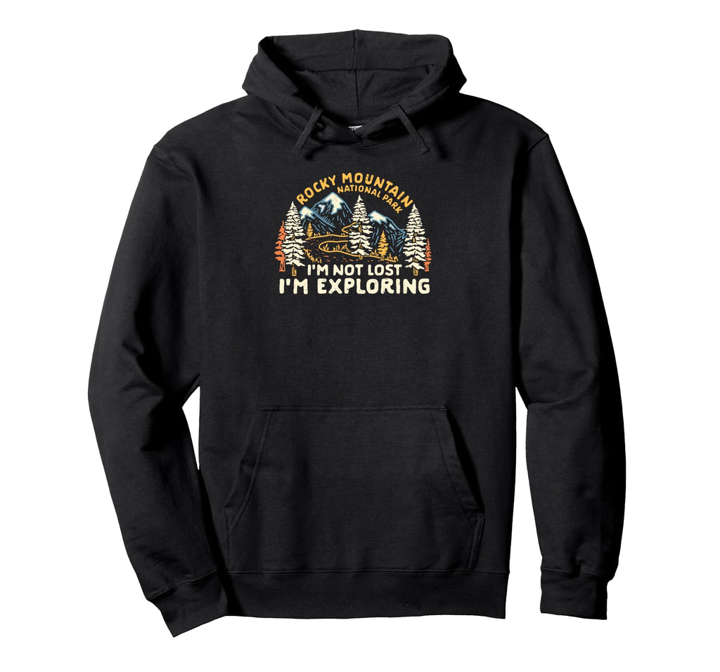Rocky Mountain National Park Hoodie - Trendy Graphic for Adults - T-Shirt, Sweatshirt, Hoodie