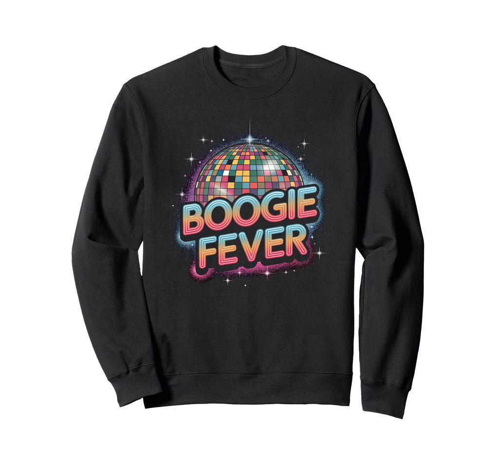 Disco Ball Boogie Fever Discoball Sweatshirt - Unique Graphic for Adults - T-Shirt, Sweatshirt, Hoodie