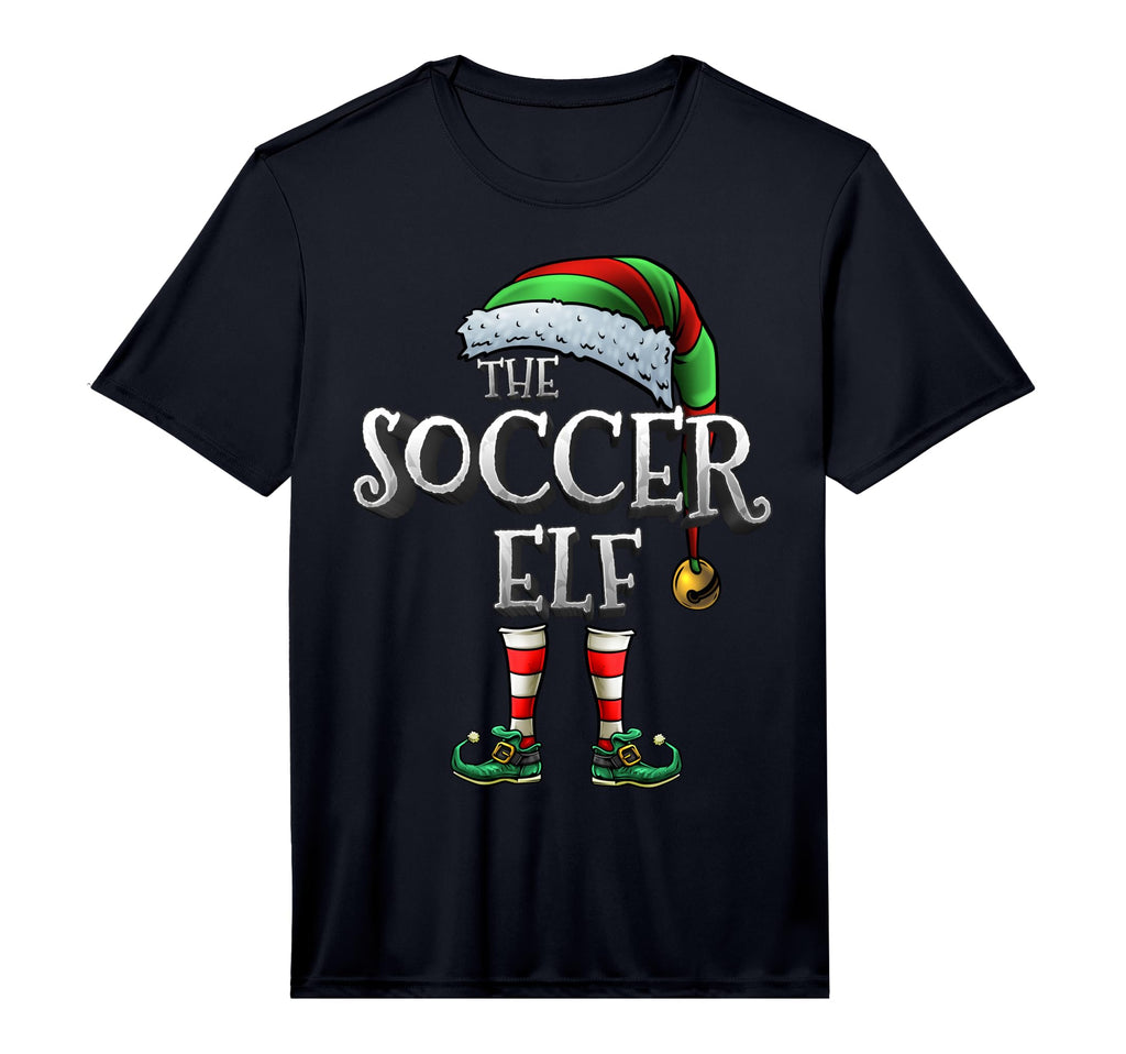 Soccer Elf Matching Family Soccer Elf T-Shirt - Trendy Graphic for Adults - T-Shirt, Sweatshirt, Hoodie