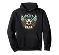Soccer Papa Family Matching Dad Fathers Hoodie - Unique Graphic Men Women - T-Shirt, Sweatshirt, Hoodie
