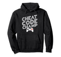 Gamer 80S 90S Arcade Cheat Code Gaming Hoodie - Graphic Print for Adults - T-Shirt, Sweatshirt, Hoodie