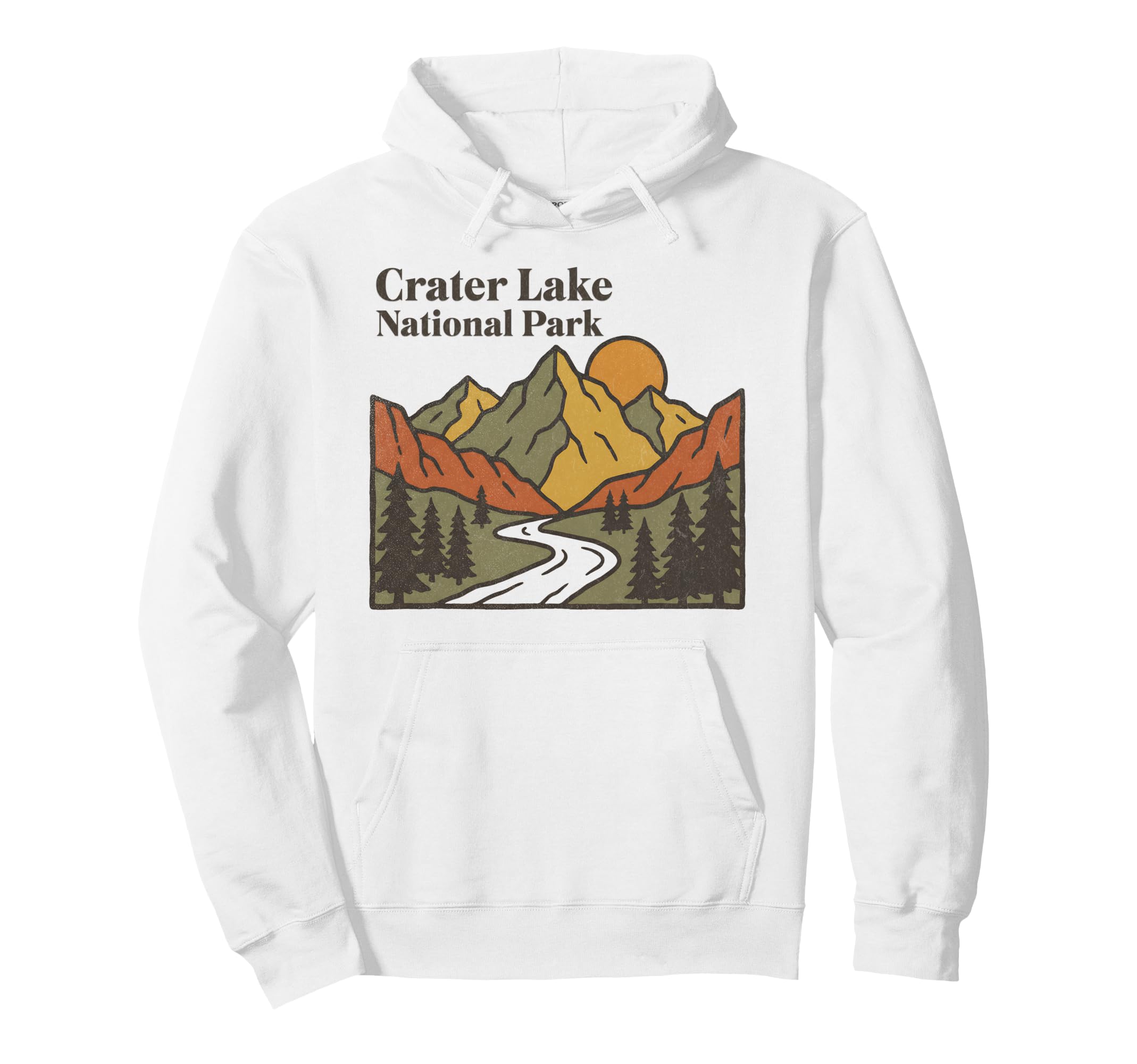 Crater Lake National Park Oregon Usa T-Shirt - Minimalist Print Unisex - T-Shirt, Sweatshirt, Hoodie