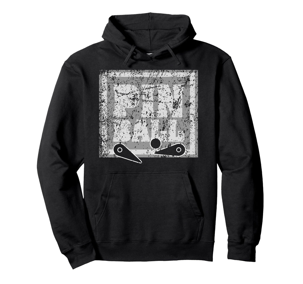 Pinball Funny Pinballer Machine Hoodie - Aesthetic Graphic for Adults - T-Shirt, Sweatshirt, Hoodie
