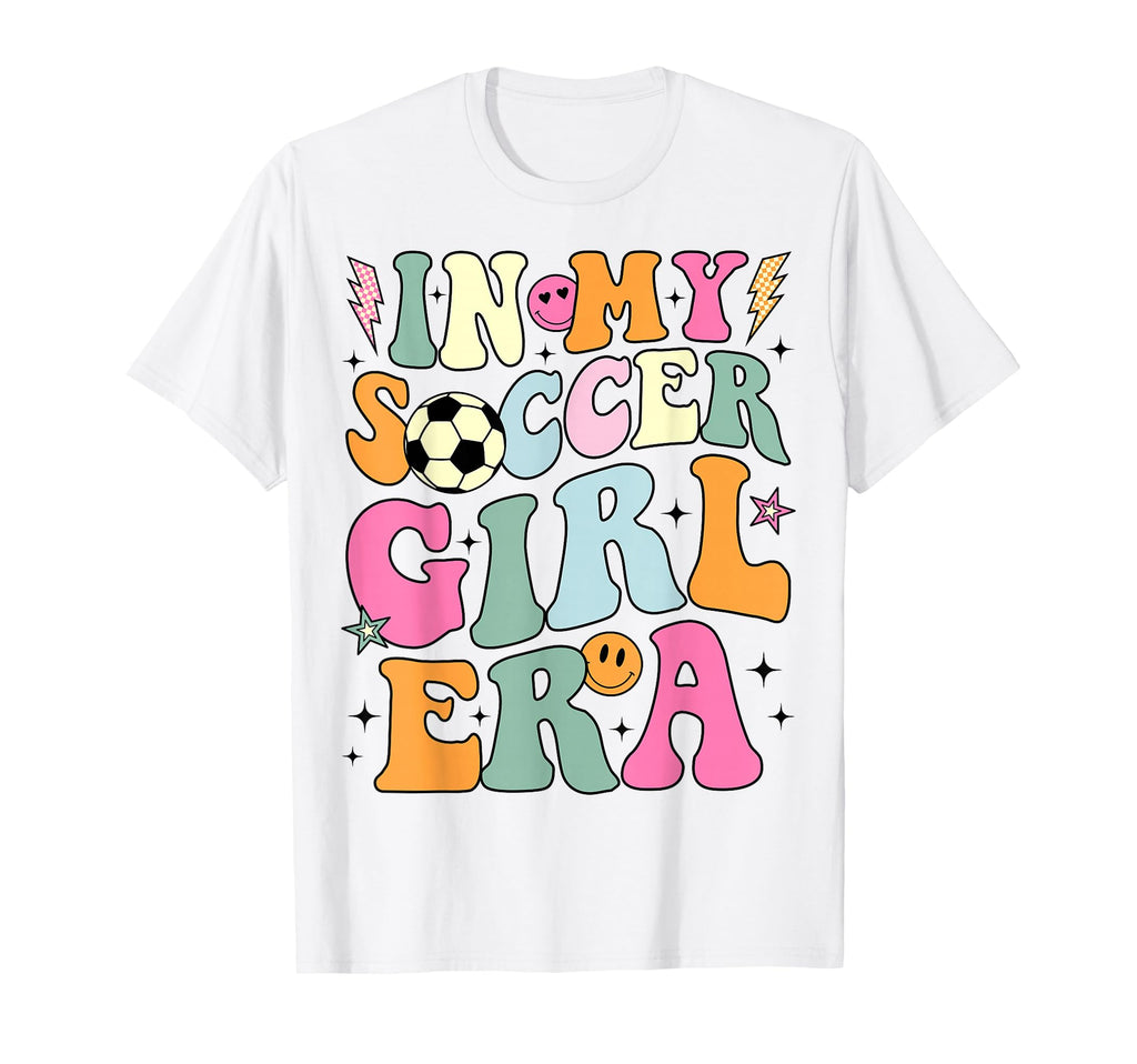 My Soccer Era Groovy Soccer T-Shirt - Graphic Print for Adults - T-Shirt, Sweatshirt, Hoodie