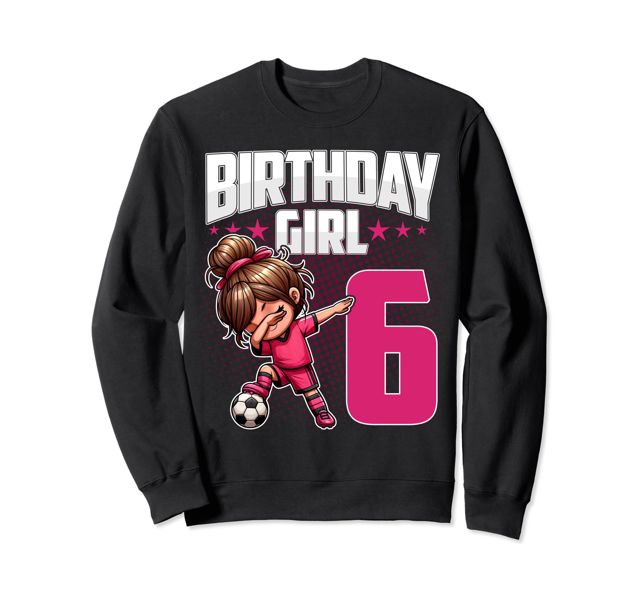 6Th Birthday Soccer Dabbing 6 Sweatshirt - Streetwear Style for Adults - T-Shirt, Sweatshirt, Hoodie