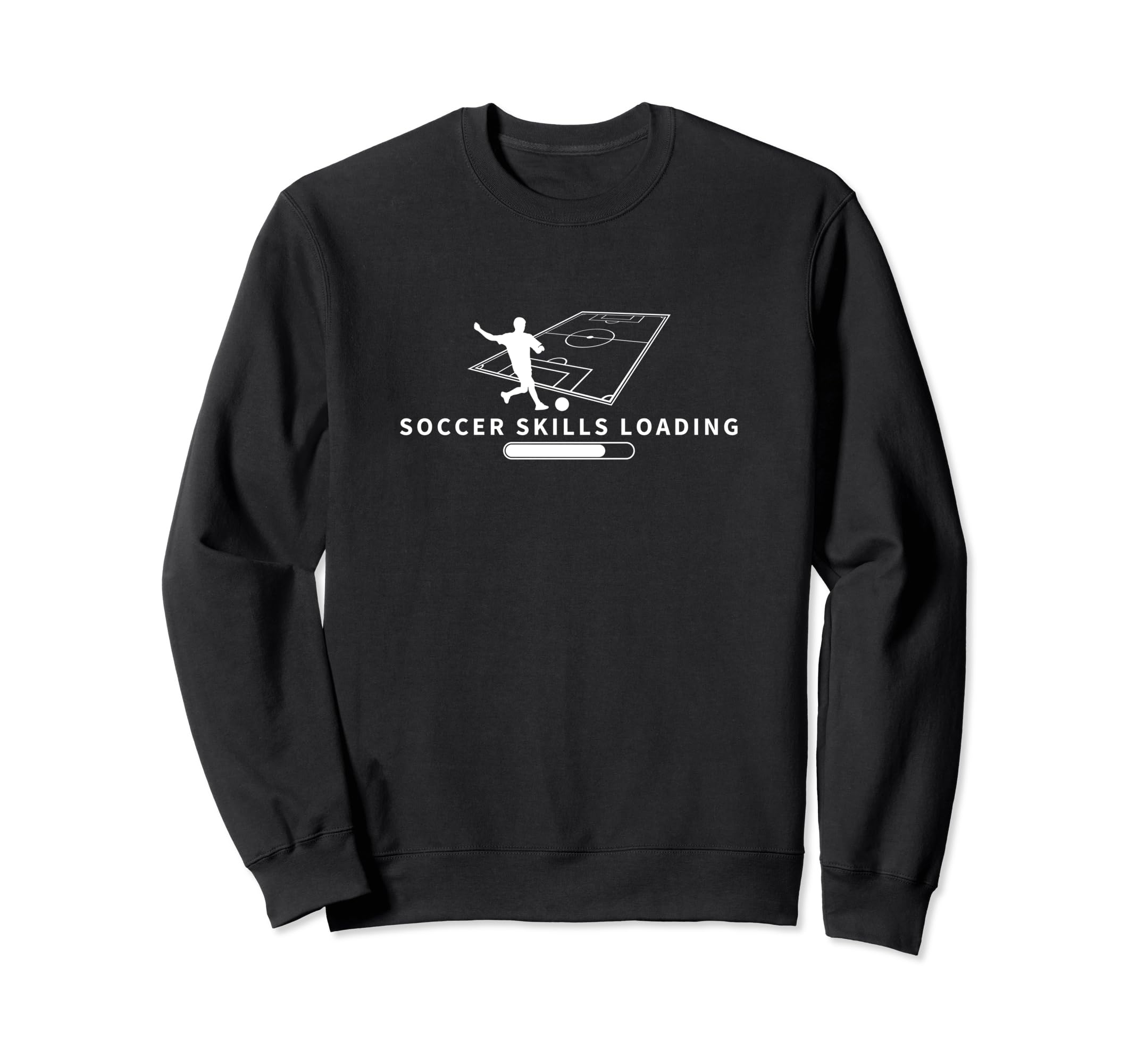 Soccer Skills Loading Funny Sweatshirt - Aesthetic Graphic Men Women - T-Shirt, Sweatshirt, Hoodie