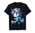 Footballer Unicorn Fans Soccer Team T-Shirt - Aesthetic Graphic Unisex - T-Shirt, Sweatshirt, Hoodie