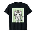 White Tiger Kitten Soccer Player Japanese Hoodie - Unique Graphic Men Women - T-Shirt, Sweatshirt, Hoodie