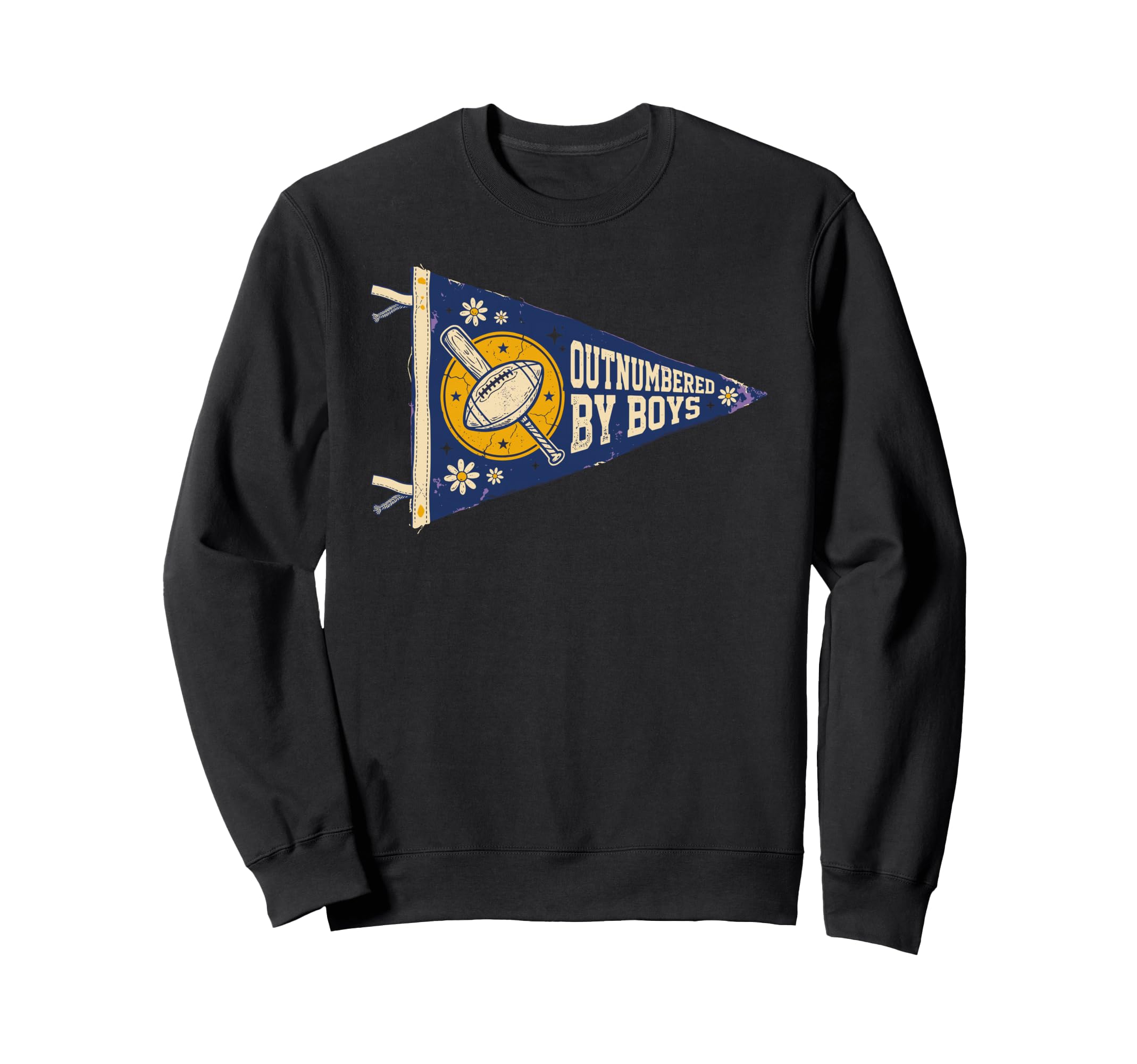 Outnumbered Chaos Parenting Sweatshirt - Fun Novelty Design Men Women - T-Shirt, Sweatshirt, Hoodie