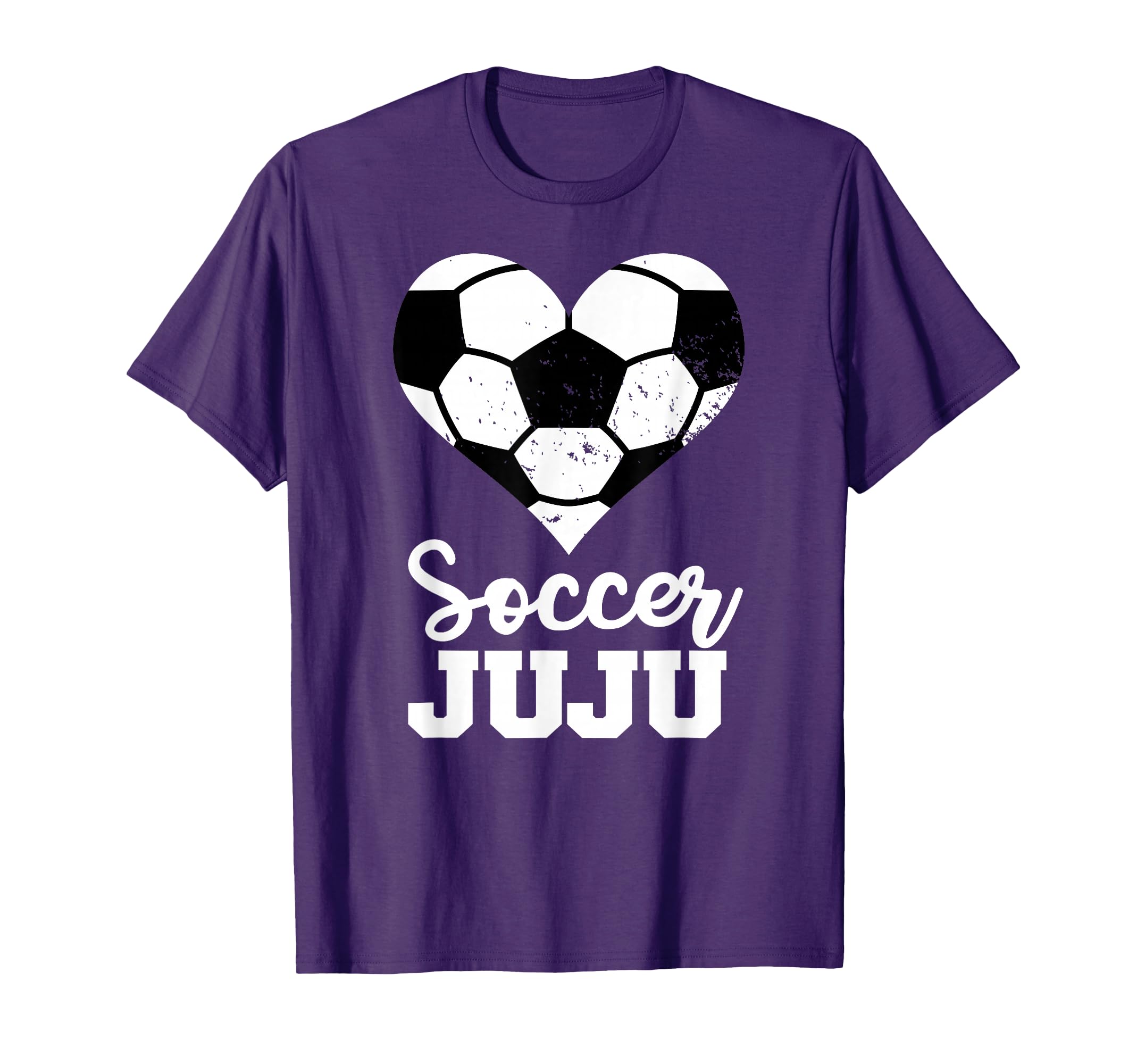 Soccer Juju Funny Soccer Heart Grandma Juju T-Shirt - Unique Graphic Unisex - T-Shirt, Sweatshirt, Hoodie