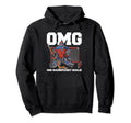 Goaltender Goalkeeper Ice Hockey Hoodie - Fun Novelty Design Men Women - T-Shirt, Sweatshirt, Hoodie