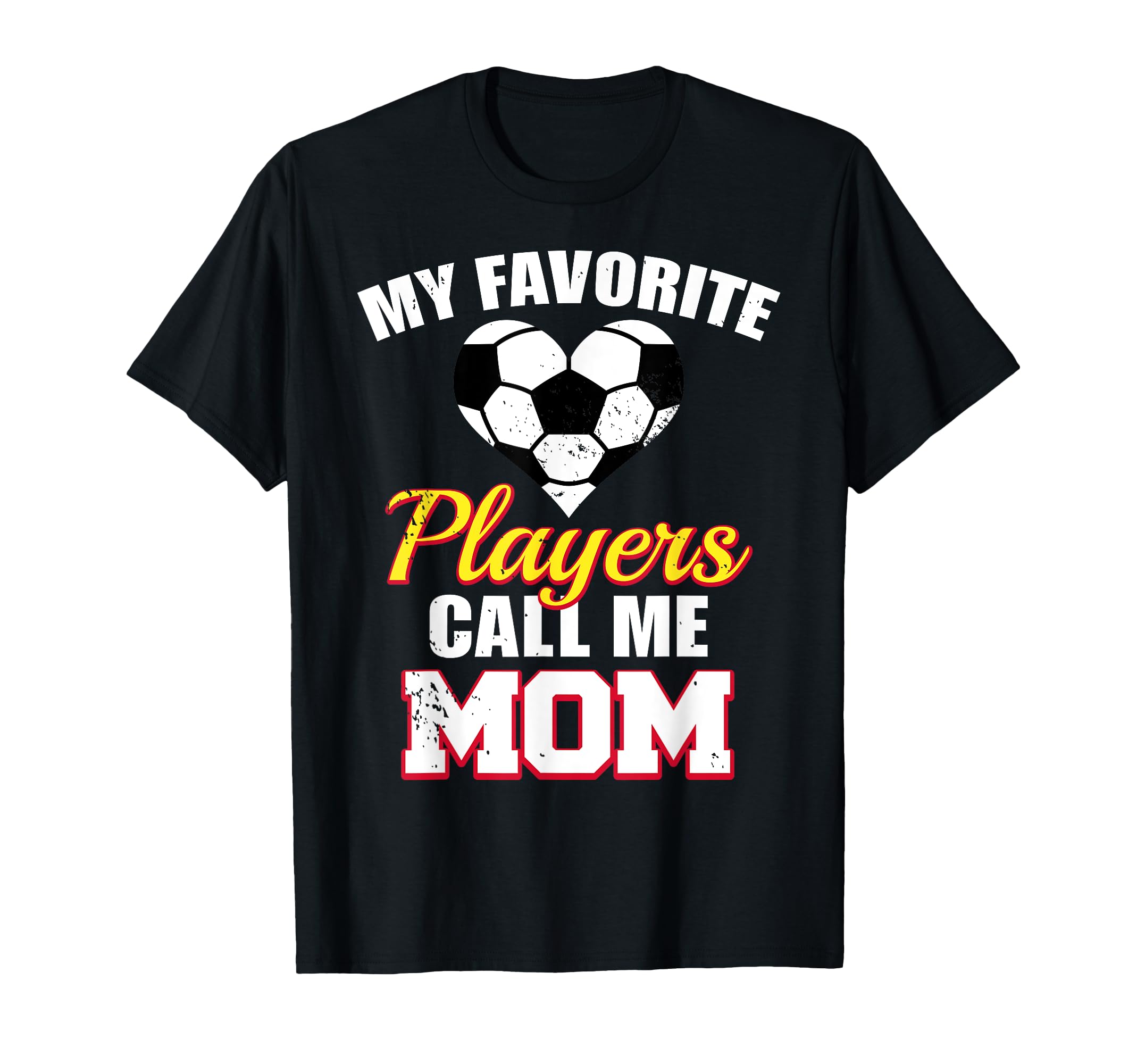 My Favorite Players Call Me Mom Funny T-Shirt - Minimalist Print Unisex - T-Shirt, Sweatshirt, Hoodie