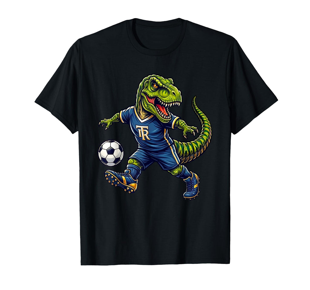 Funny Soccer Dinosaur Soccersaurus T T-Shirt - Graphic Print for Adults - T-Shirt, Sweatshirt, Hoodie