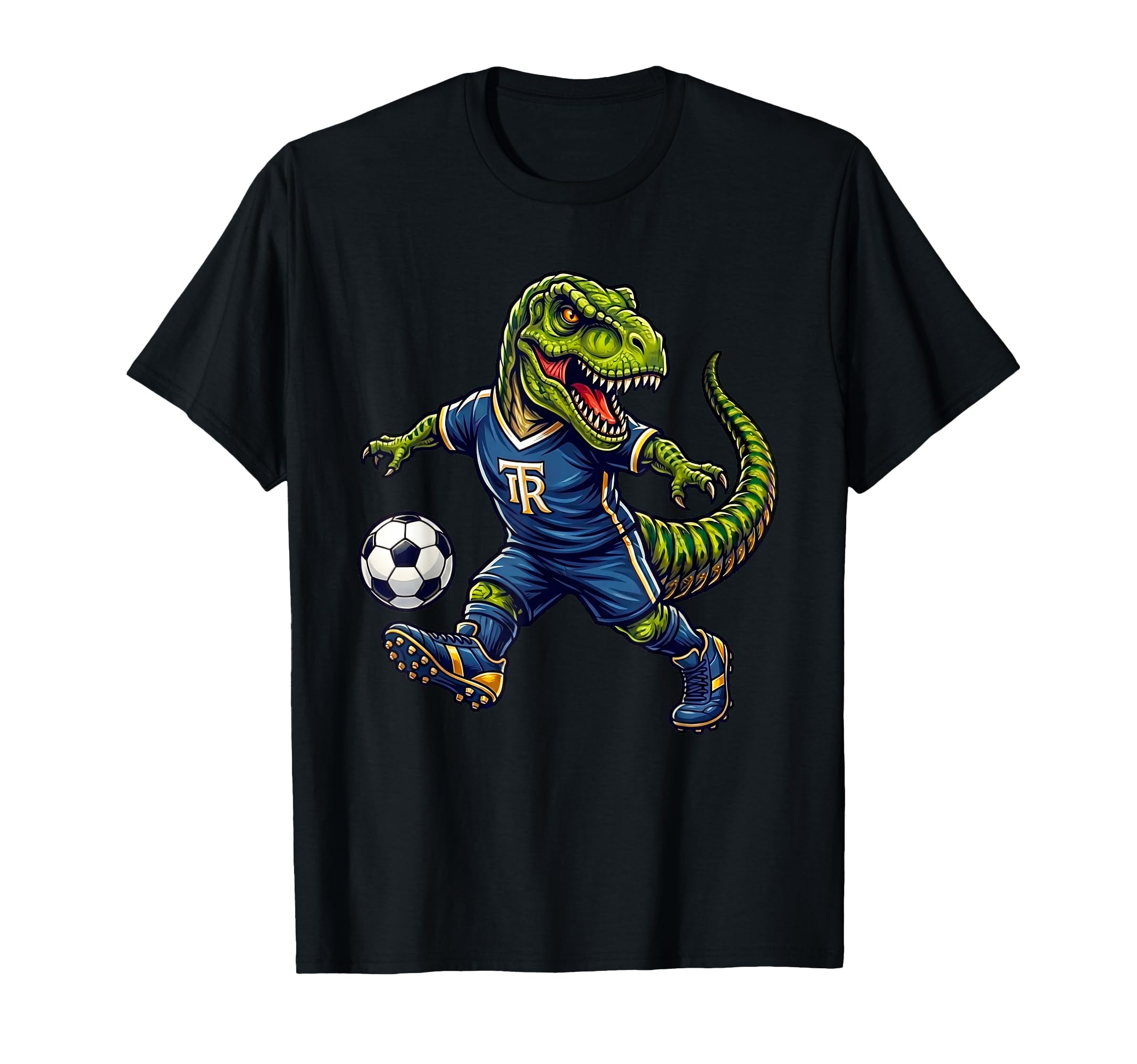 Funny Soccer Dinosaur Soccersaurus T T-Shirt - Graphic Print for Adults - T-Shirt, Sweatshirt, Hoodie