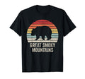Great Smoky Mountains National Park Bear T-Shirt - Graphic Print for Adults - T-Shirt, Sweatshirt, Hoodie