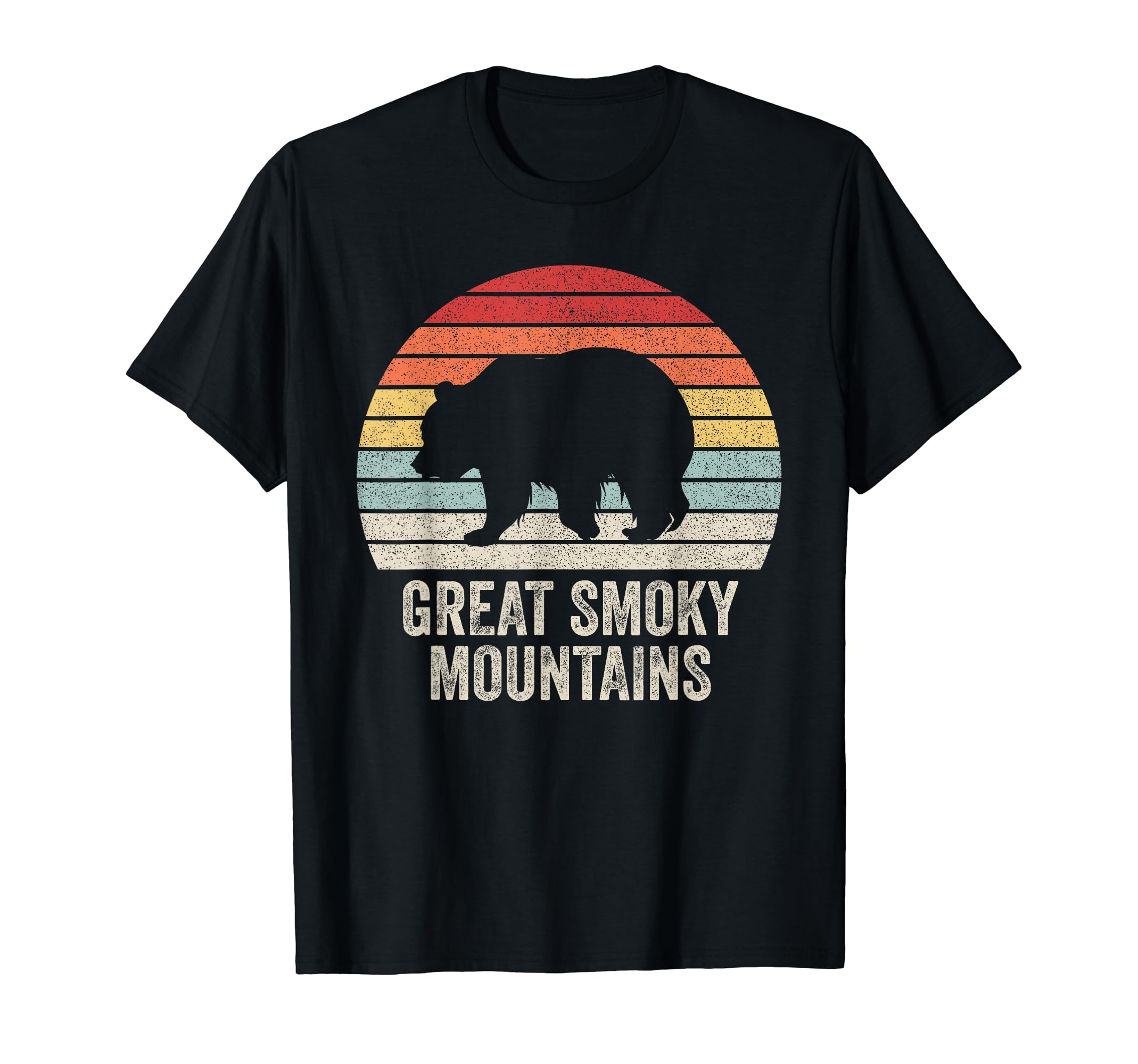 Great Smoky Mountains National Park Bear T-Shirt - Graphic Print for Adults - T-Shirt, Sweatshirt, Hoodie