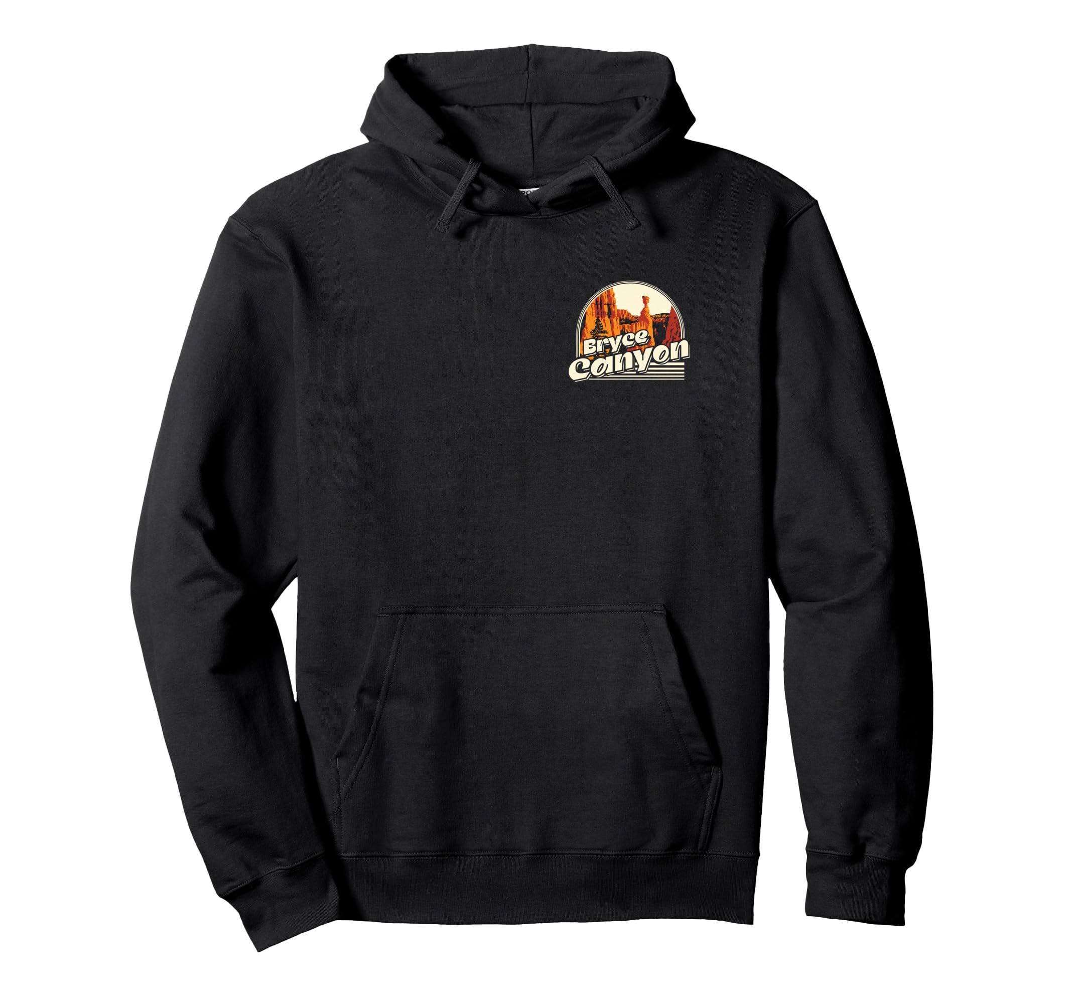 Bryce Canyon National Park Front And Hoodie - Casual Everyday Wear Unisex - T-Shirt, Sweatshirt, Hoodie