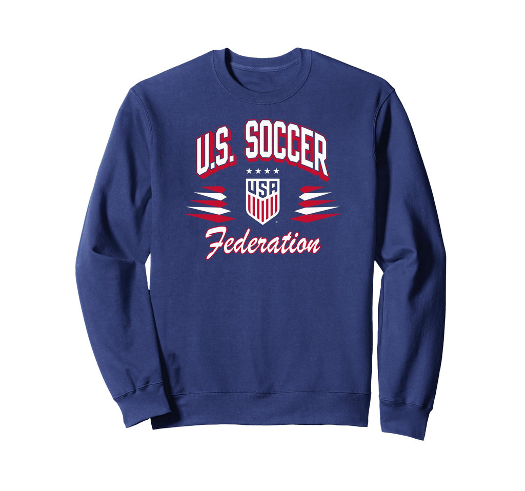 U S Soccer Diamond Navy Uswnt Sweatshirt - Fun Novelty Design Unisex - T-Shirt, Sweatshirt, Hoodie