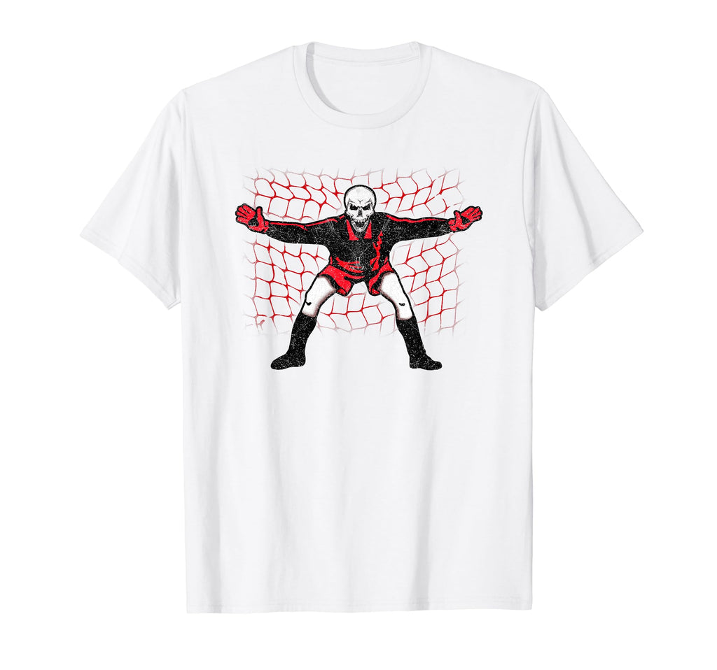 Fear Keeper Goalie Halloween T-Shirt - Fun Novelty Design Men Women - T-Shirt, Sweatshirt, Hoodie