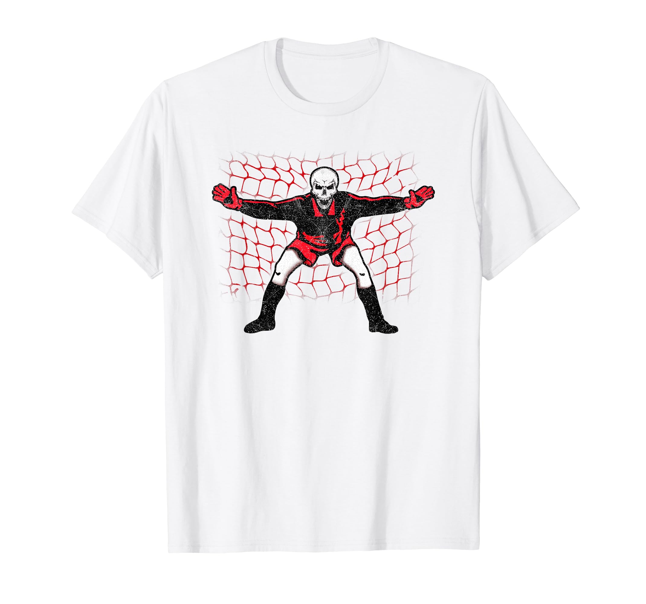 Fear Keeper Goalie Halloween T-Shirt - Fun Novelty Design Men Women - T-Shirt, Sweatshirt, Hoodie