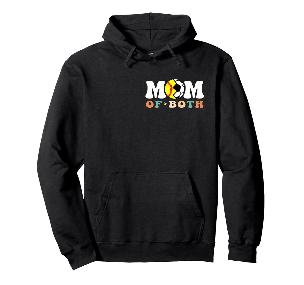 My Mom Both Era Soccer Softball 2 Sides Hoodie - Novelty Apparel Men Women - T-Shirt, Sweatshirt, Hoodie