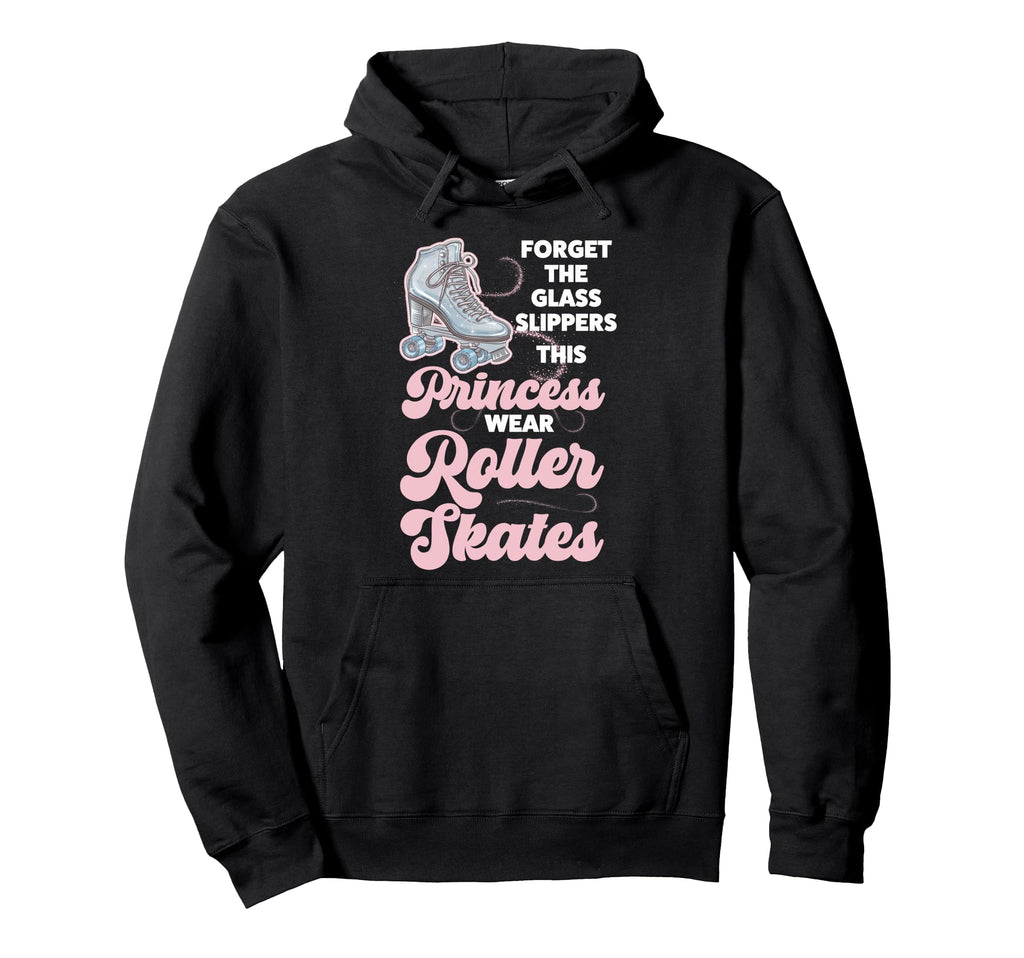 Roller Skating Skate 1970S Forget Glass Hoodie - Graphic Print Unisex - T-Shirt, Sweatshirt, Hoodie