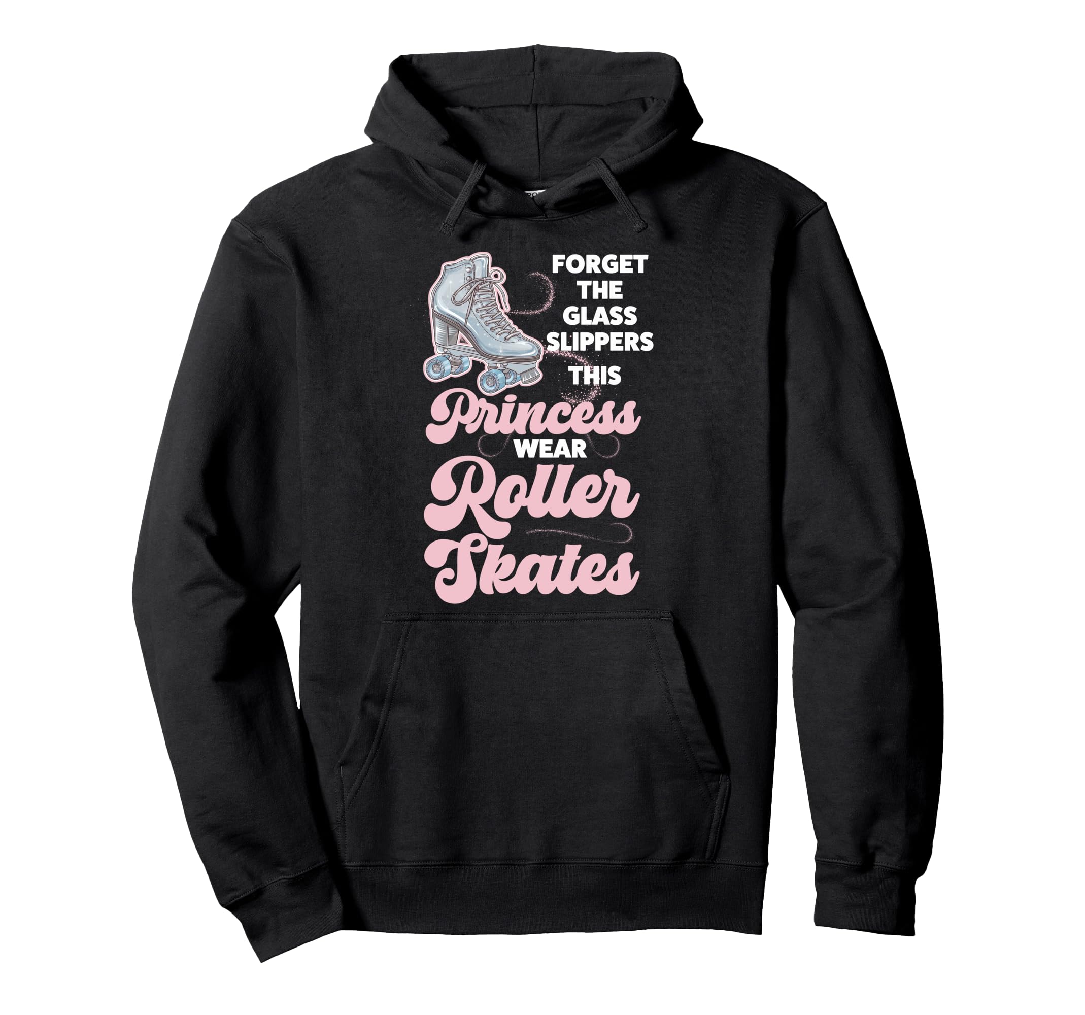 Roller Skating Skate 1970S Forget Glass Hoodie - Graphic Print Unisex - T-Shirt, Sweatshirt, Hoodie