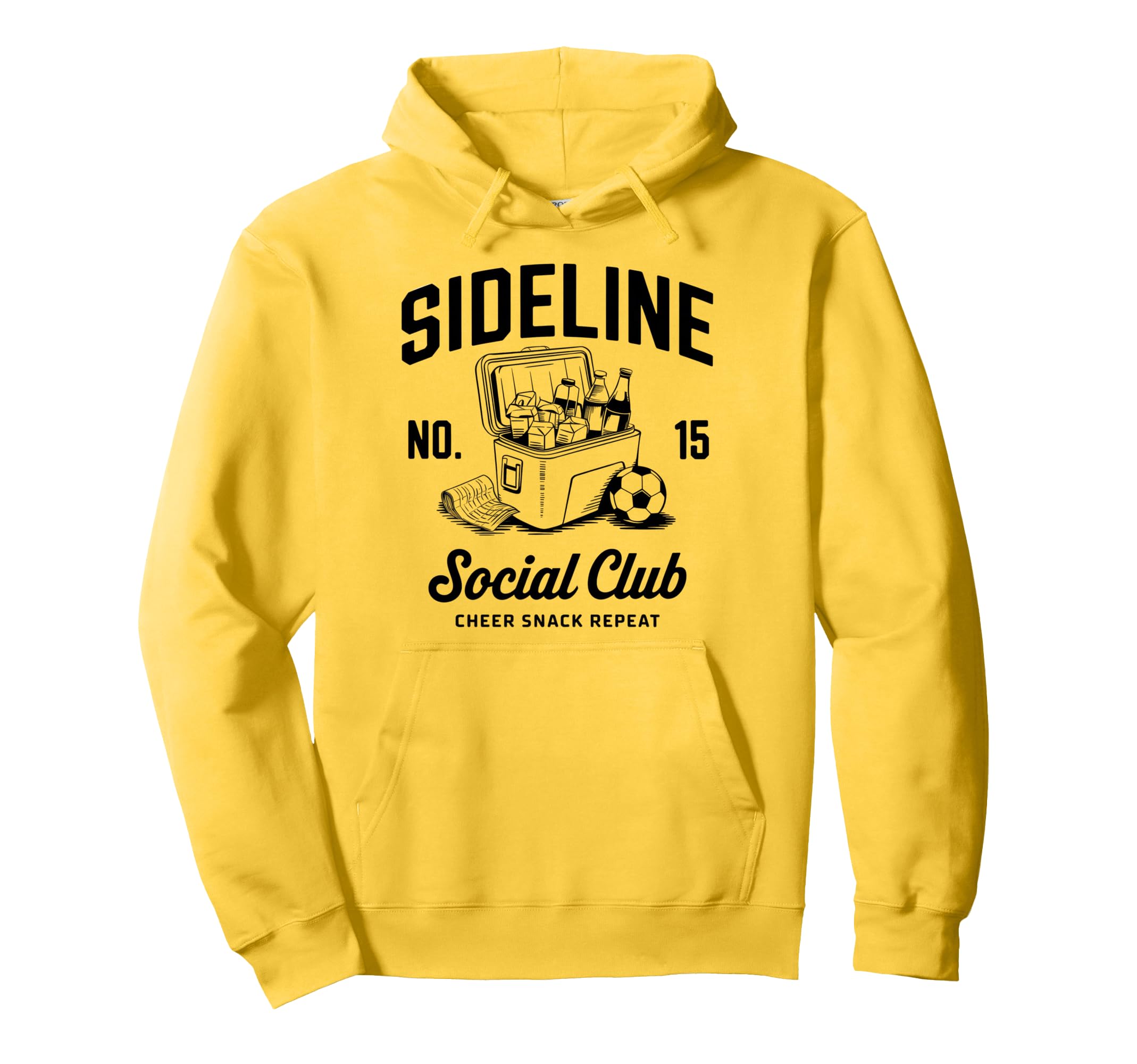 Sideline Social Club Soccer Mom Game Hoodie - Minimalist Print Men Women - T-Shirt, Sweatshirt, Hoodie