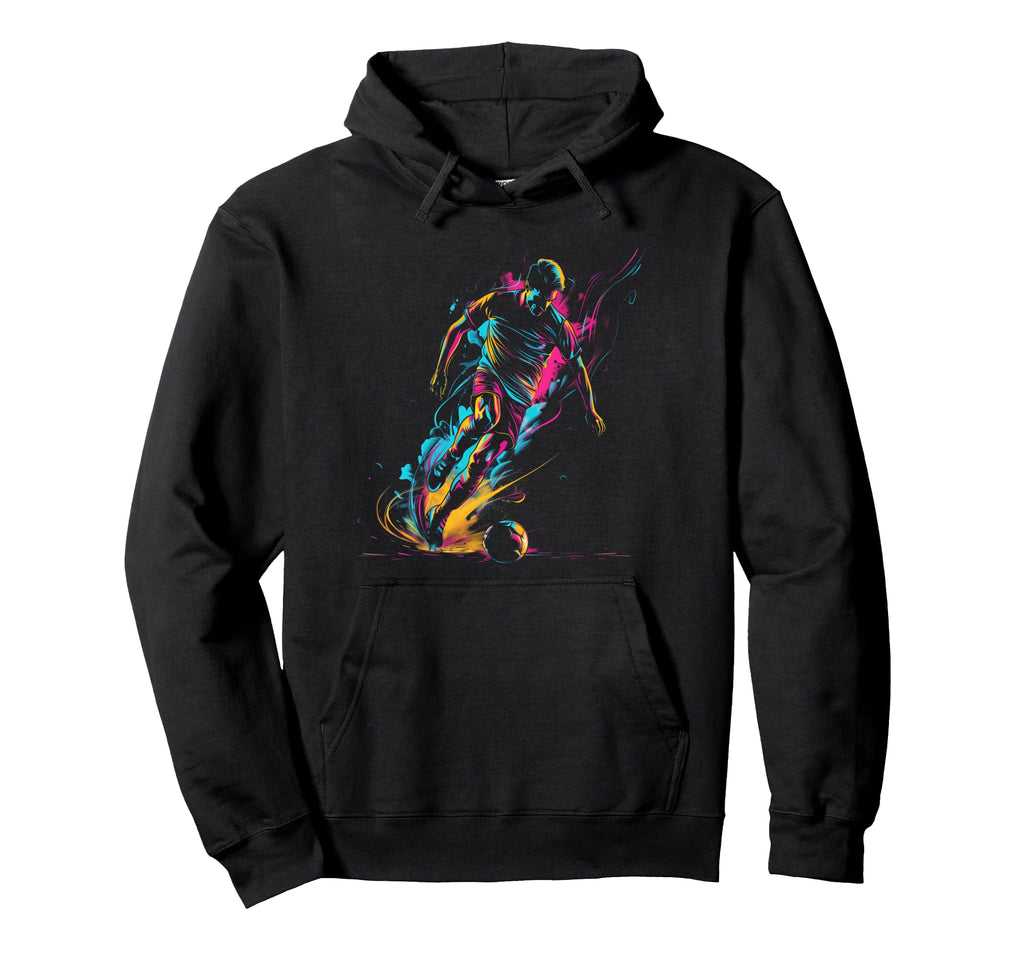 Soccer Player Sports Hoodie - Casual Everyday Wear Unisex - T-Shirt, Sweatshirt, Hoodie