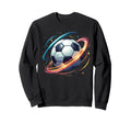 Soccer Ball Space Elements Soccer Sweatshirt - Unique Graphic for Adults - T-Shirt, Sweatshirt, Hoodie