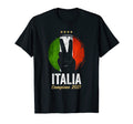 Italy Football Soccer Italian T-Shirt - Custom Art Print for Adults - T-Shirt, Sweatshirt, Hoodie
