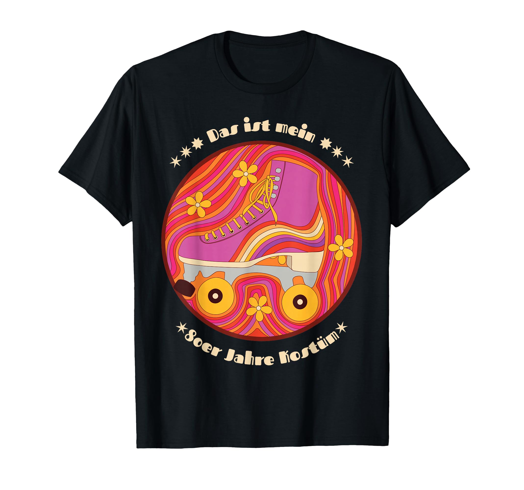 Das Ist Mein 80S Costume Roller Skate T-Shirt - Trendy Graphic Men Women - T-Shirt, Sweatshirt, Hoodie
