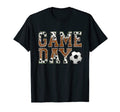 Game Day Vibes Leopard Soccer Season T-Shirt - Unique Graphic Unisex - T-Shirt, Sweatshirt, Hoodie