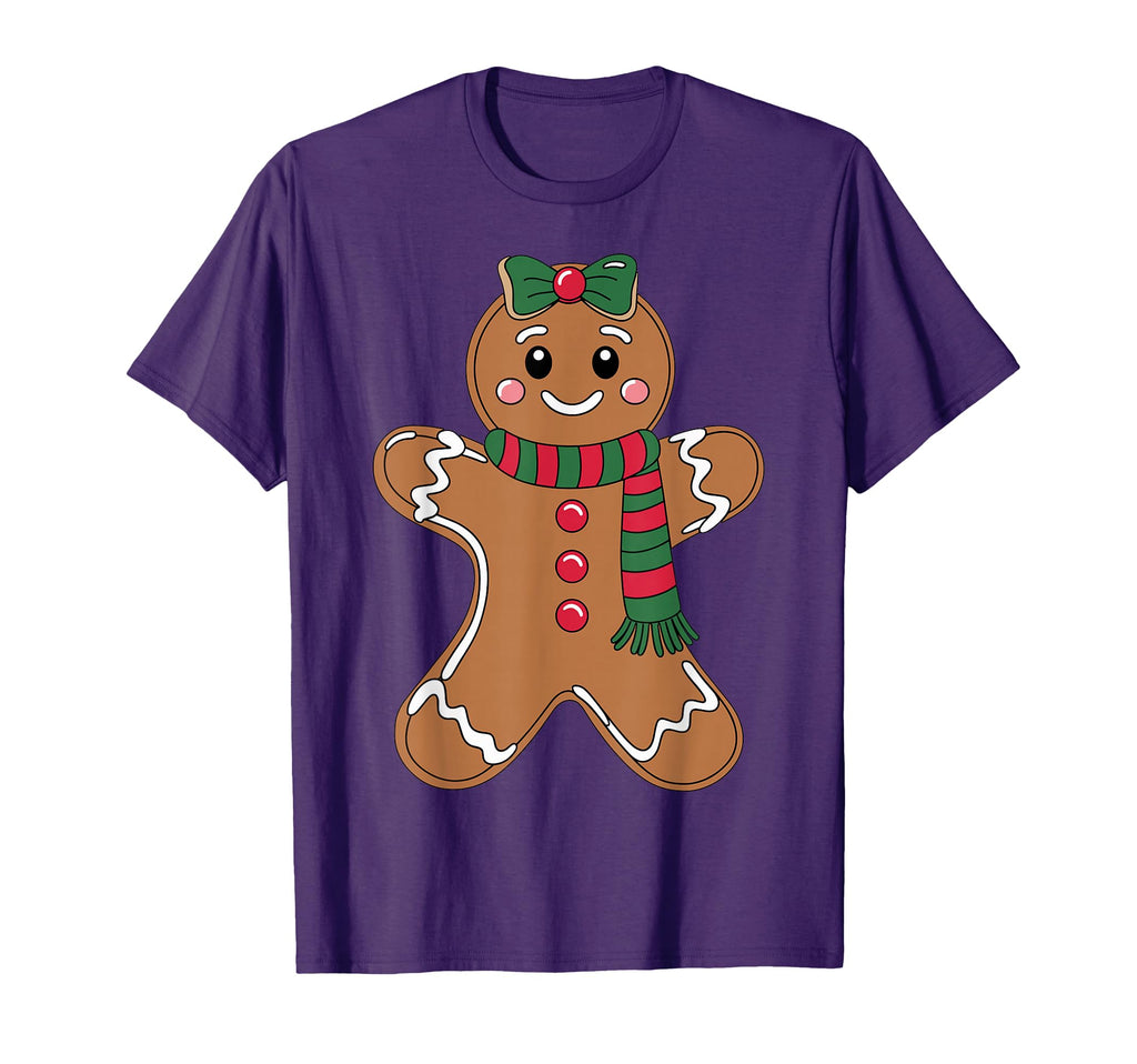 Gingerbread Bow Costume T-Shirt - Aesthetic Graphic for Adults - T-Shirt, Sweatshirt, Hoodie