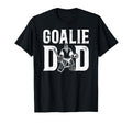 Ice Hockey Goalie Dad Ice Hockey T-Shirt - Custom Art Print Men Women - T-Shirt, Sweatshirt, Hoodie
