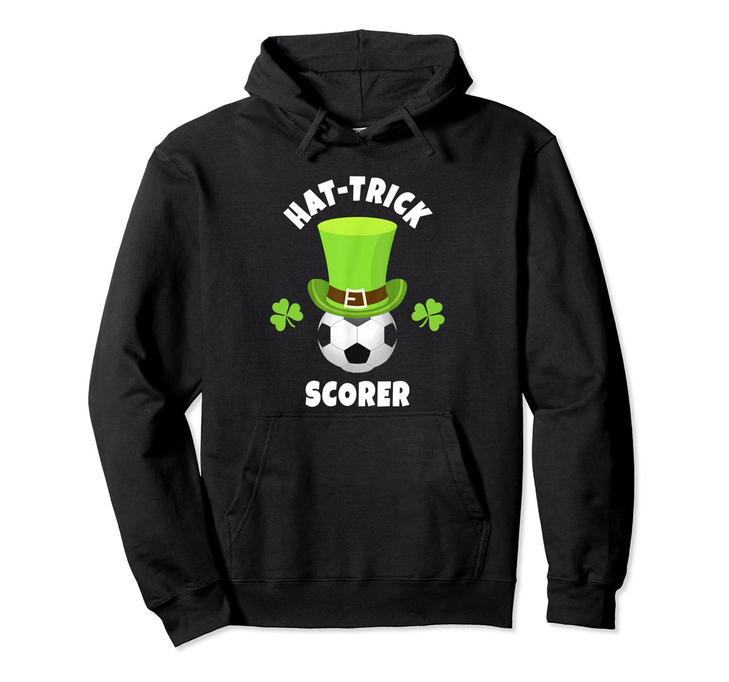 Soccer Striker Hat Trick Scorer Hoodie - Aesthetic Graphic Unisex - T-Shirt, Sweatshirt, Hoodie